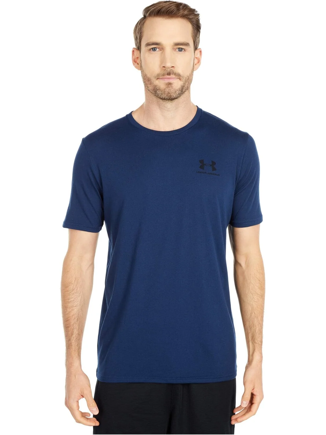 Sportstyle Левая грудь с коротким рукавом Under Armour — изображение 1 из 4, черный