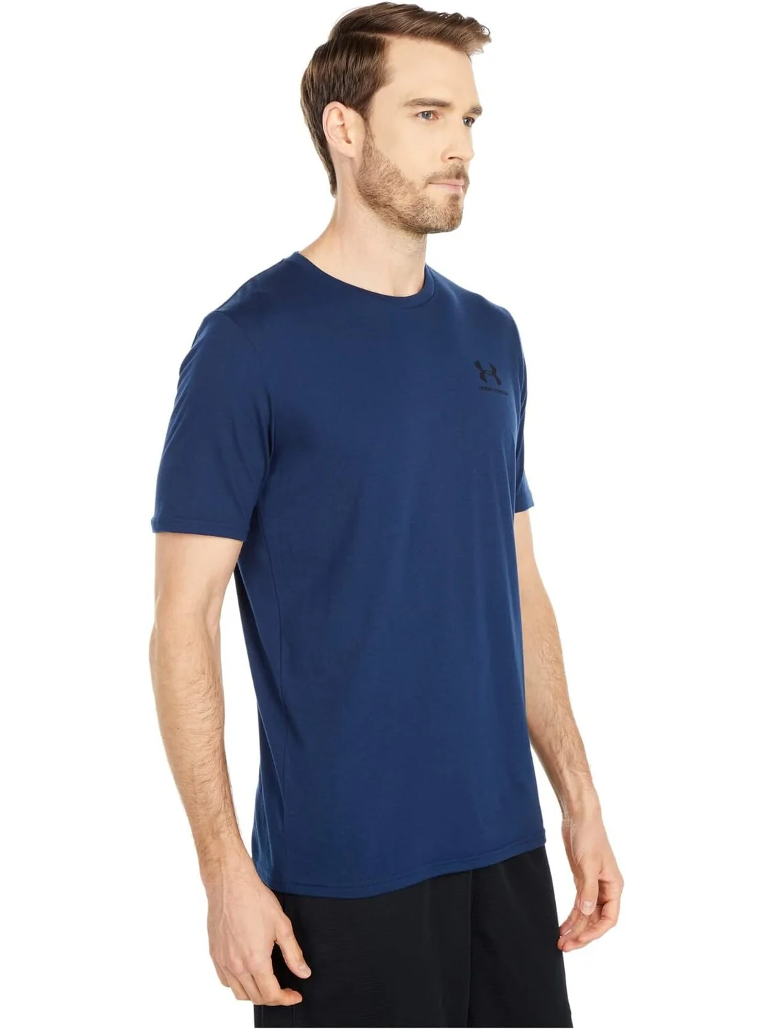 Sportstyle Левая грудь с коротким рукавом Under Armour — изображение 4 из 4, черный