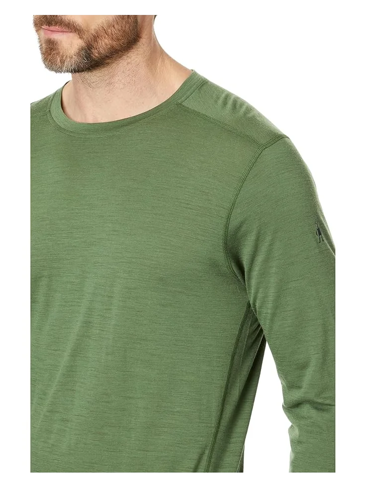 Лонгслив Smartwool Classic All-Season Merino Base Layer Long — изображение 3 из 4, зеленый