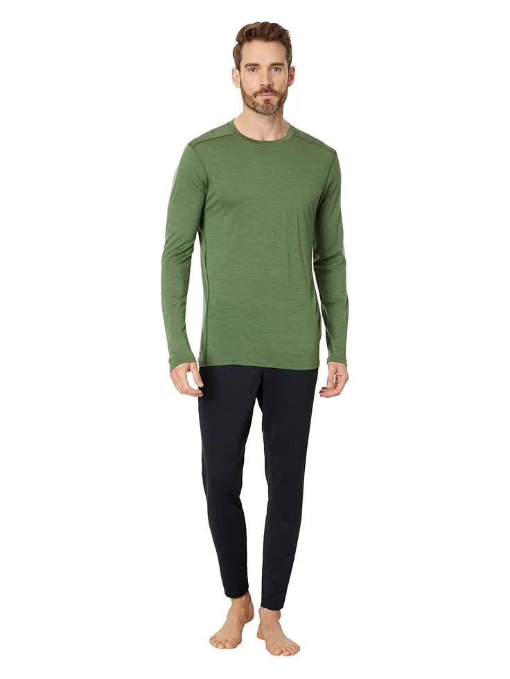 Лонгслив Smartwool Classic All-Season Merino Base Layer Long — изображение 4 из 4, зеленый