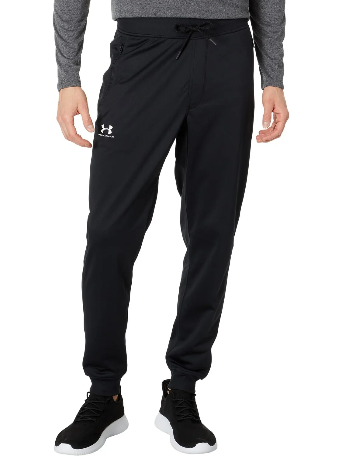 Спортивный стиль Джоггер Under Armour — изображение 1 из 4, черный/белый