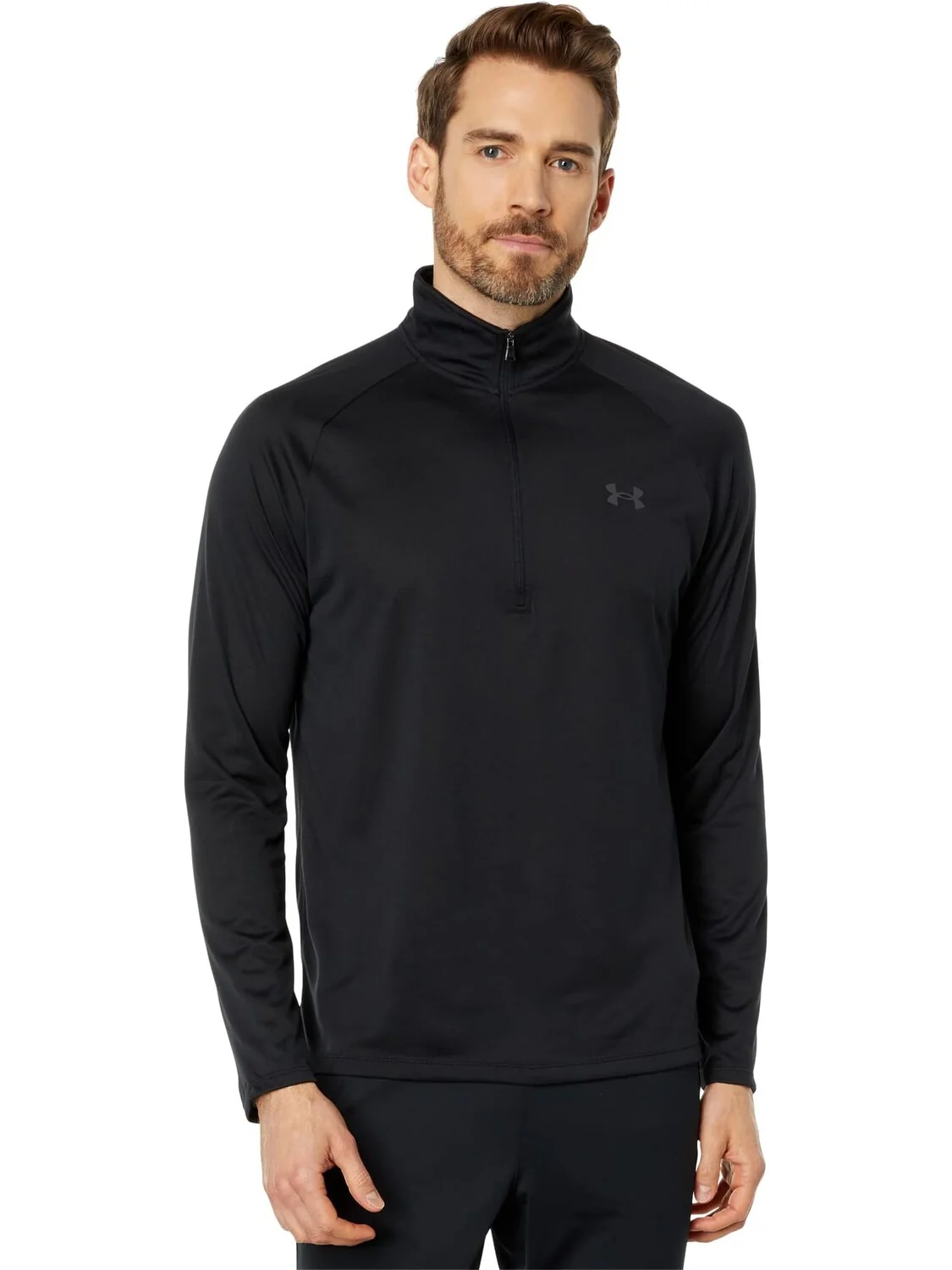 UA Tech 1/2 на молнии Under Armour — изображение 1 из 4, черный/темно-серый