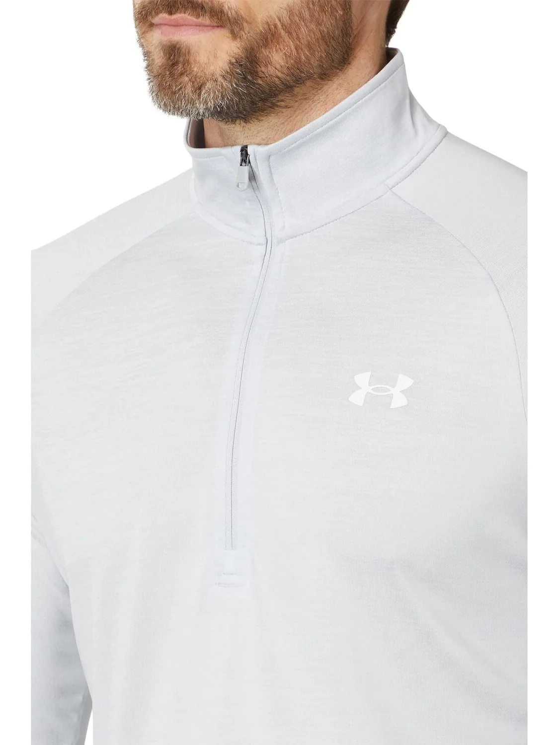 UA Tech 1/2 на молнии Under Armour — изображение 3 из 4, серый/белый