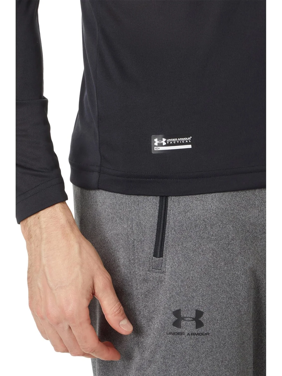 Футболка с длинными рукавами UA Tac Tech Under Armour — изображение 3 из 4, черный