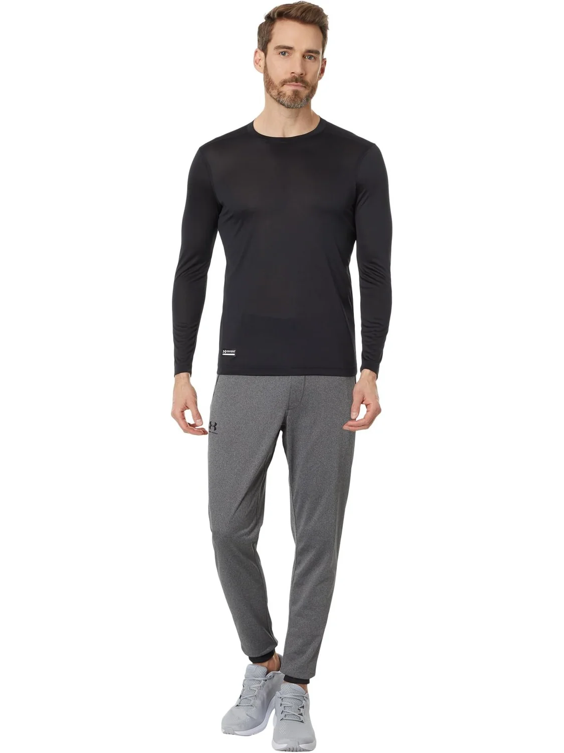 Футболка с длинными рукавами UA Tac Tech Under Armour — изображение 4 из 4, черный