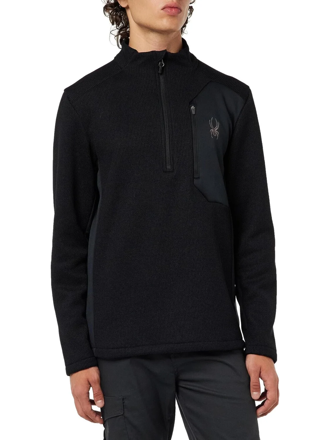 Куртка Bandit 1/2 Zip Spyder — изображение 1 из 4, черный