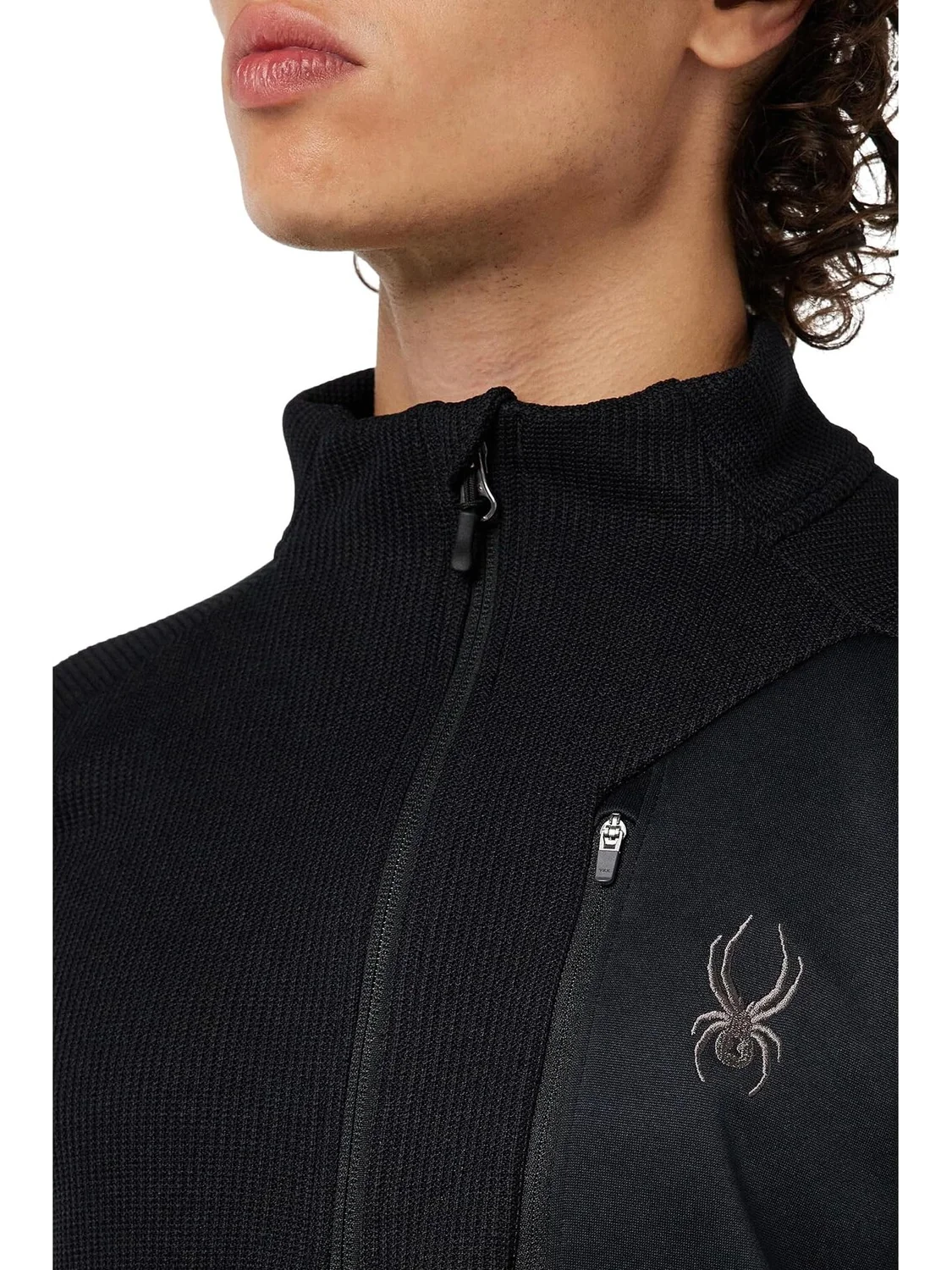 Куртка Bandit 1/2 Zip Spyder — изображение 3 из 4, черный