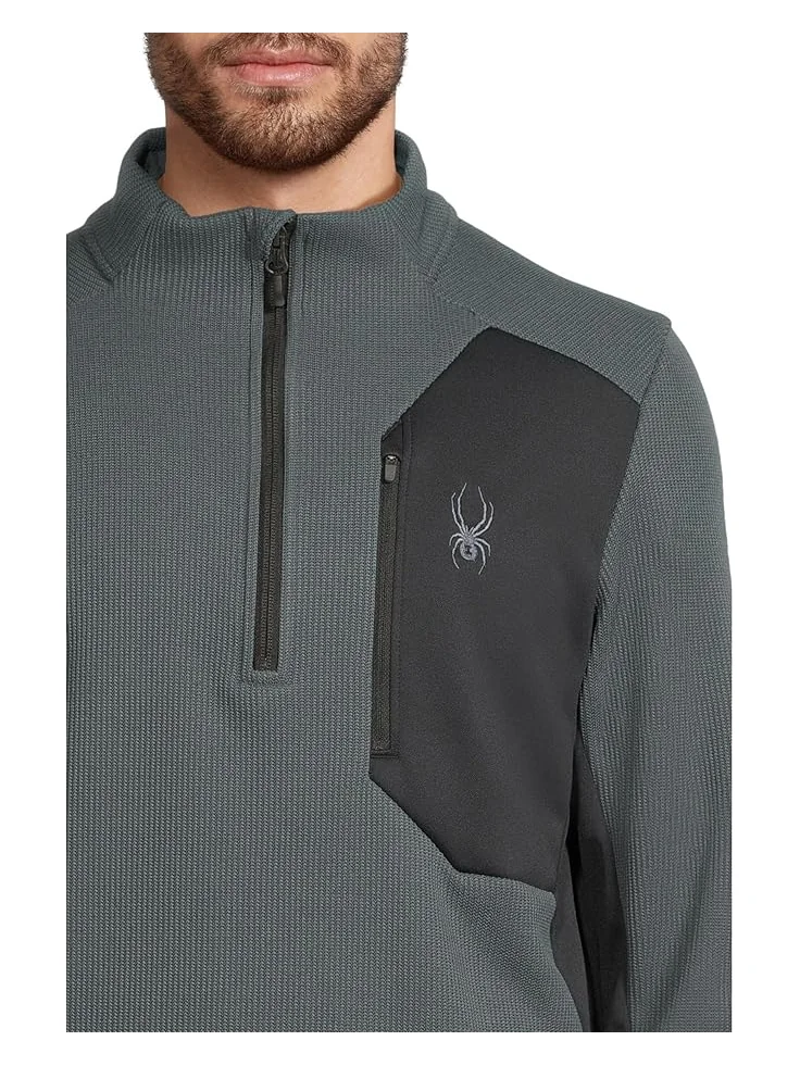 Мужская куртка Spyder Bandit 1/2 Zip — изображение 4 из 5, синий