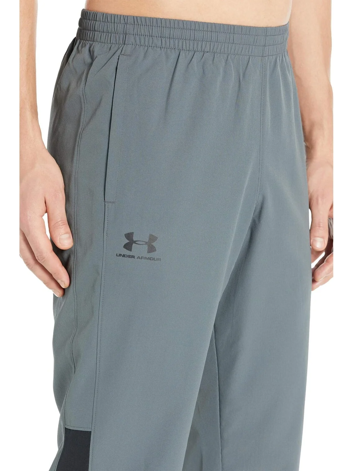 Жизненно важные тканые брюки Under Armour — изображение 4 из 4, серый/черный/черный
