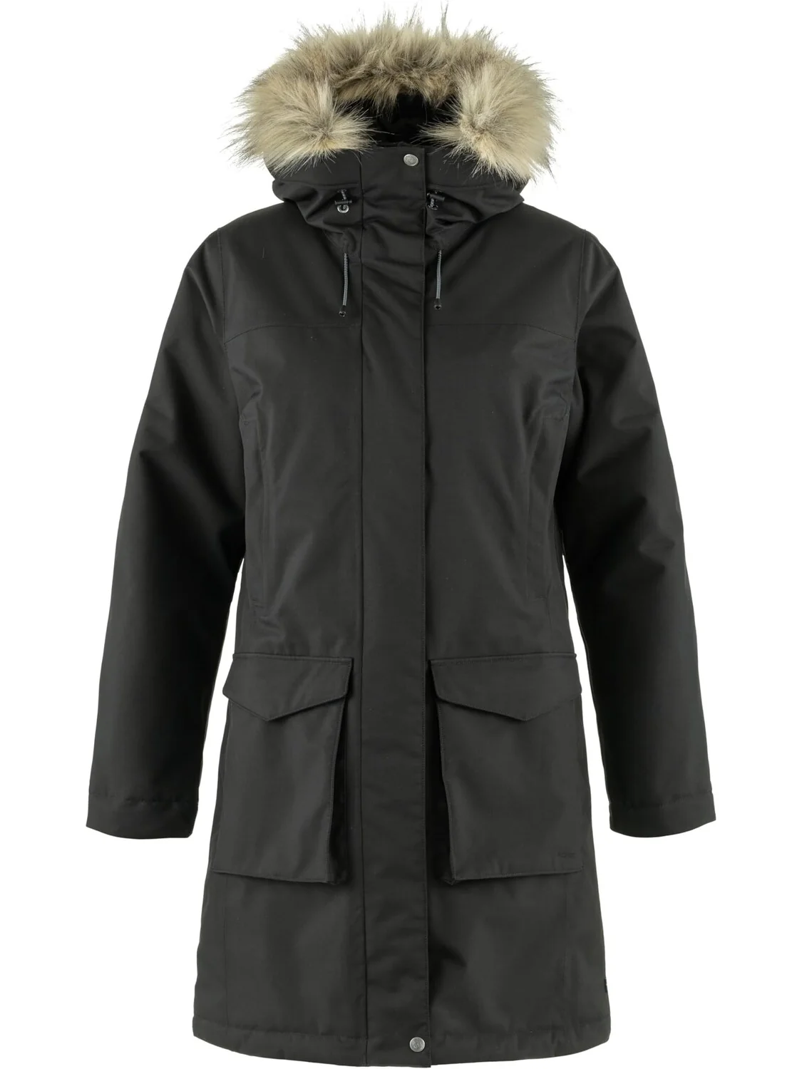 Парка Nuuk Lite Parka Fjällräven — изображение 1 из 2, черный