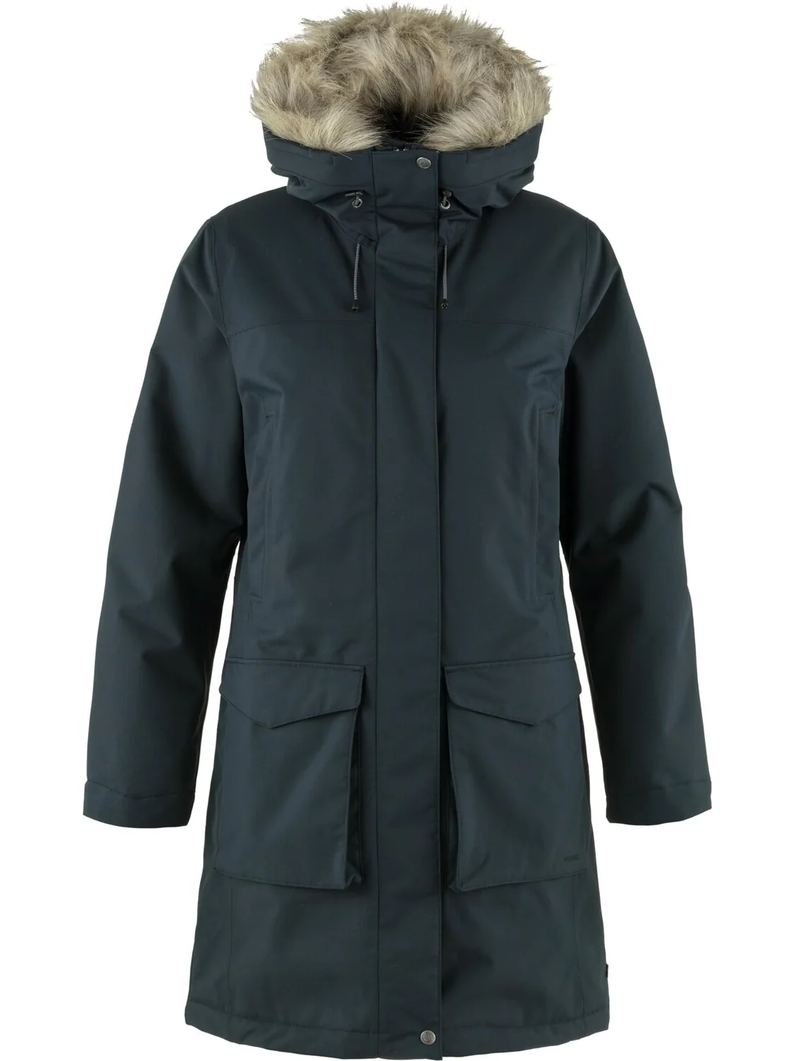 Парка Nuuk Lite Parka Fjällräven — изображение 1 из 2, темно-синий