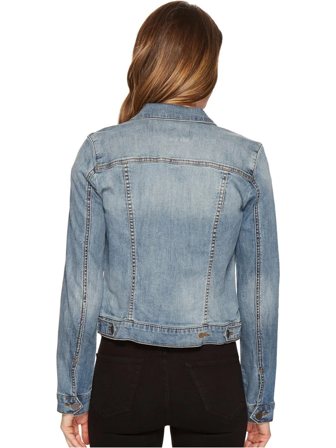 Куртка Amelia Jean Jacket KUT from the Kloth, цвет Empathetic/Medium Base Wash — изображение 2 из 4