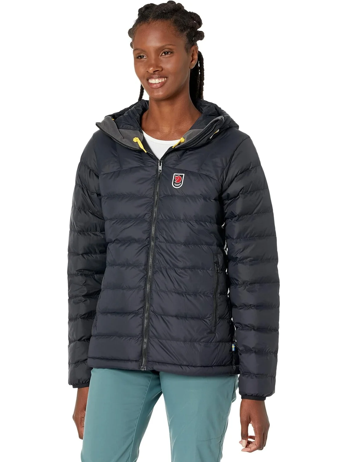 Куртка Expedition Pack Down Hoodie Fjällräven — изображение 1 из 4, черный