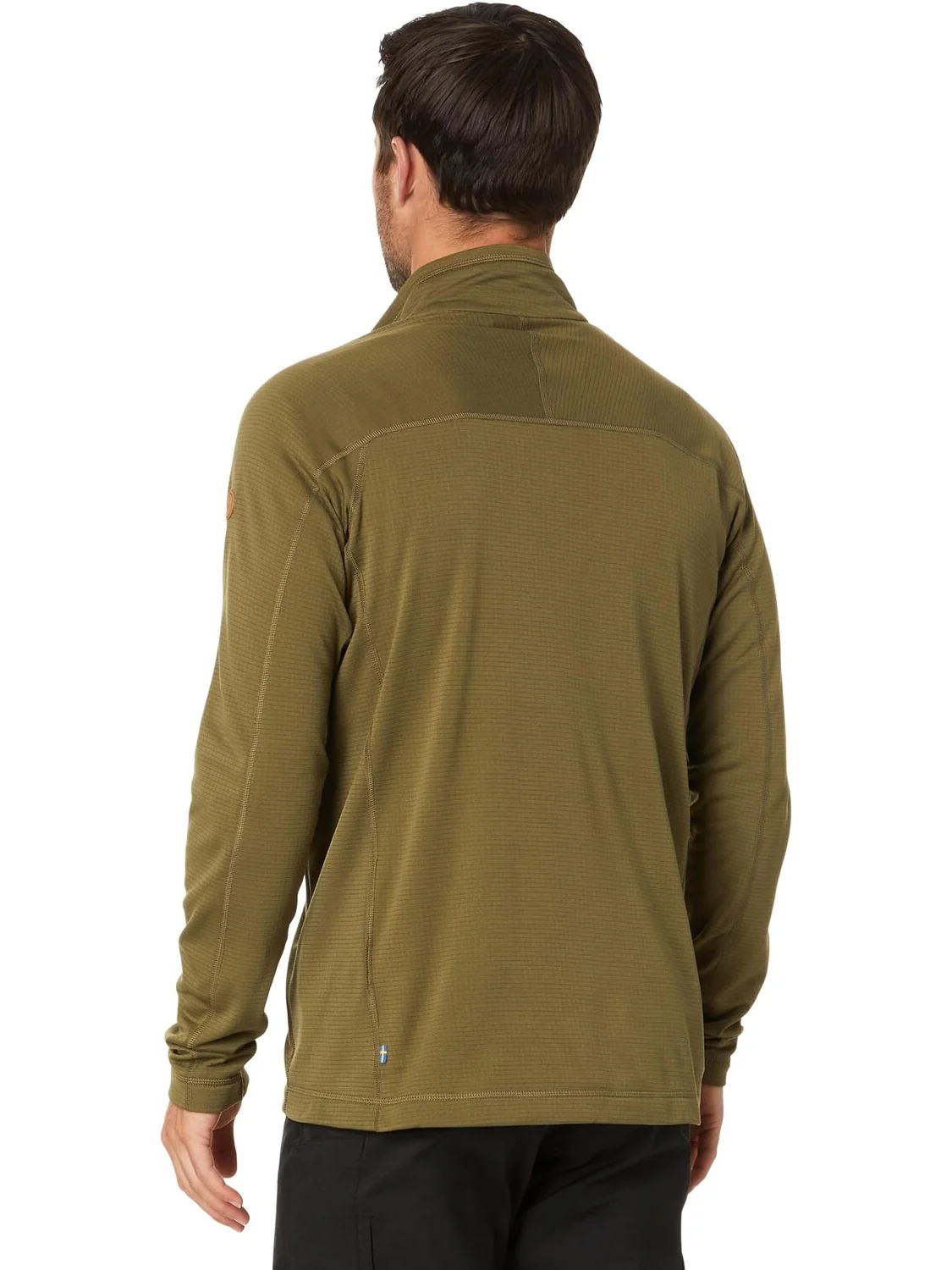 Куртка Abisko Lite Fleece Jacket Fjällräven — изображение 2 из 4, зеленый