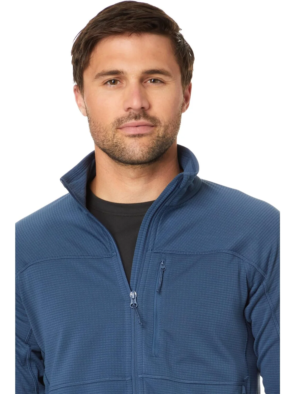 Куртка Abisko Lite Fleece Jacket Fjällräven — изображение 3 из 4, индиго синий