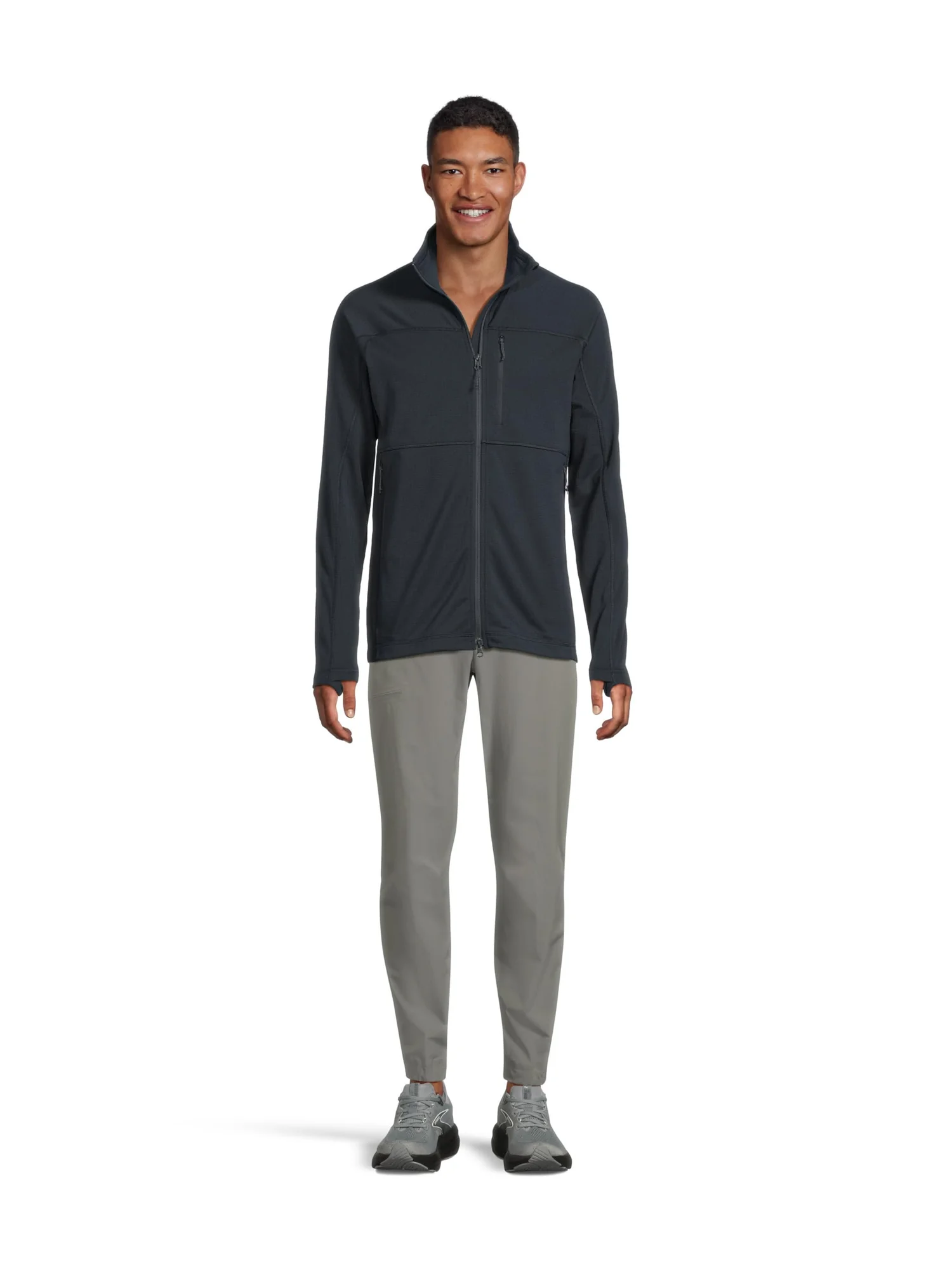 Куртка Fjällräven Abisko Lite Fleece Jacket — изображение 5 из 5, темный темно-синий