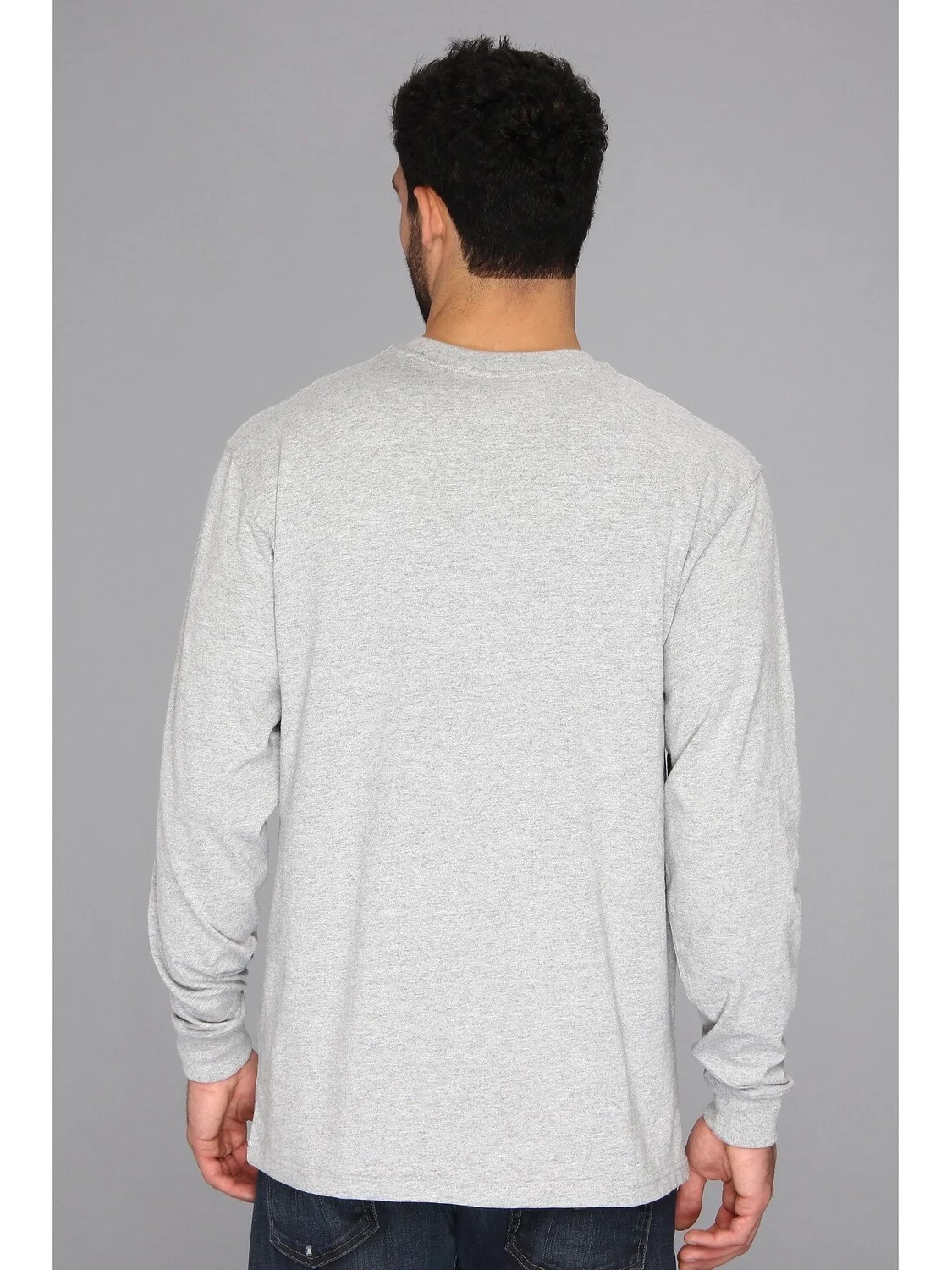 Карман для спецодежды L/S Henley Carhartt — изображение 3 из 5, серый