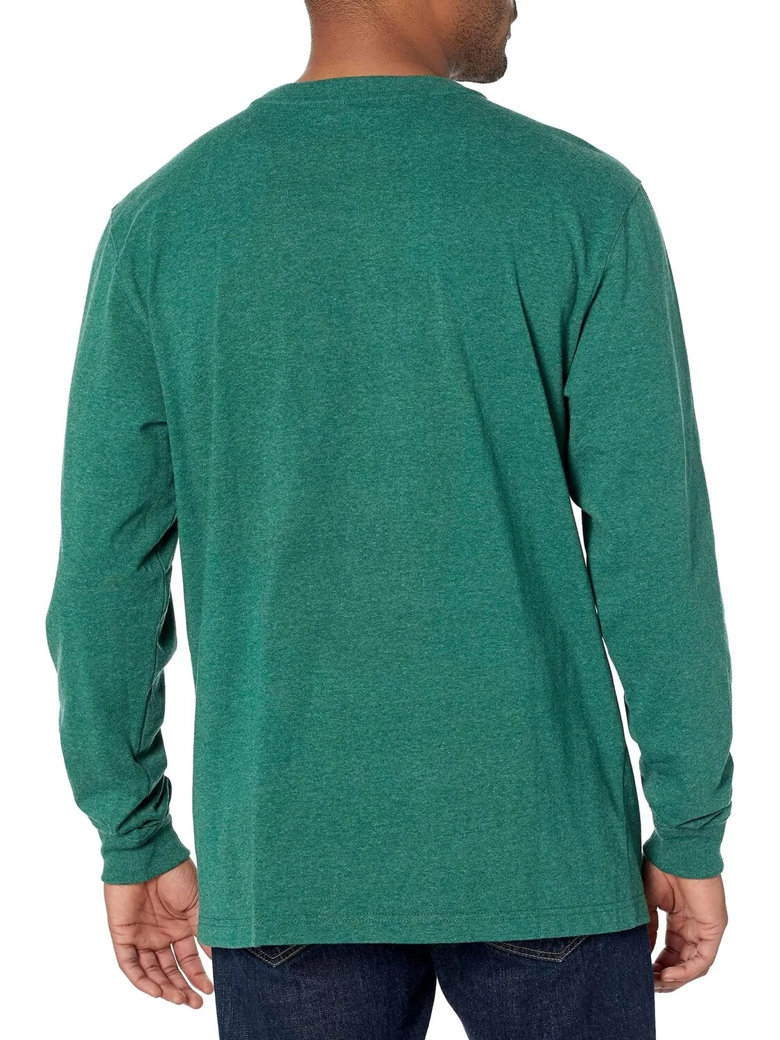 Карман для спецодежды L/S Henley Carhartt, цвет North Woods Heather — изображение 2 из 2