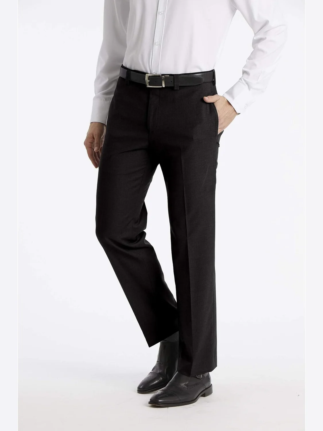Мужские классические брюки современного кроя Calvin Klein — 2