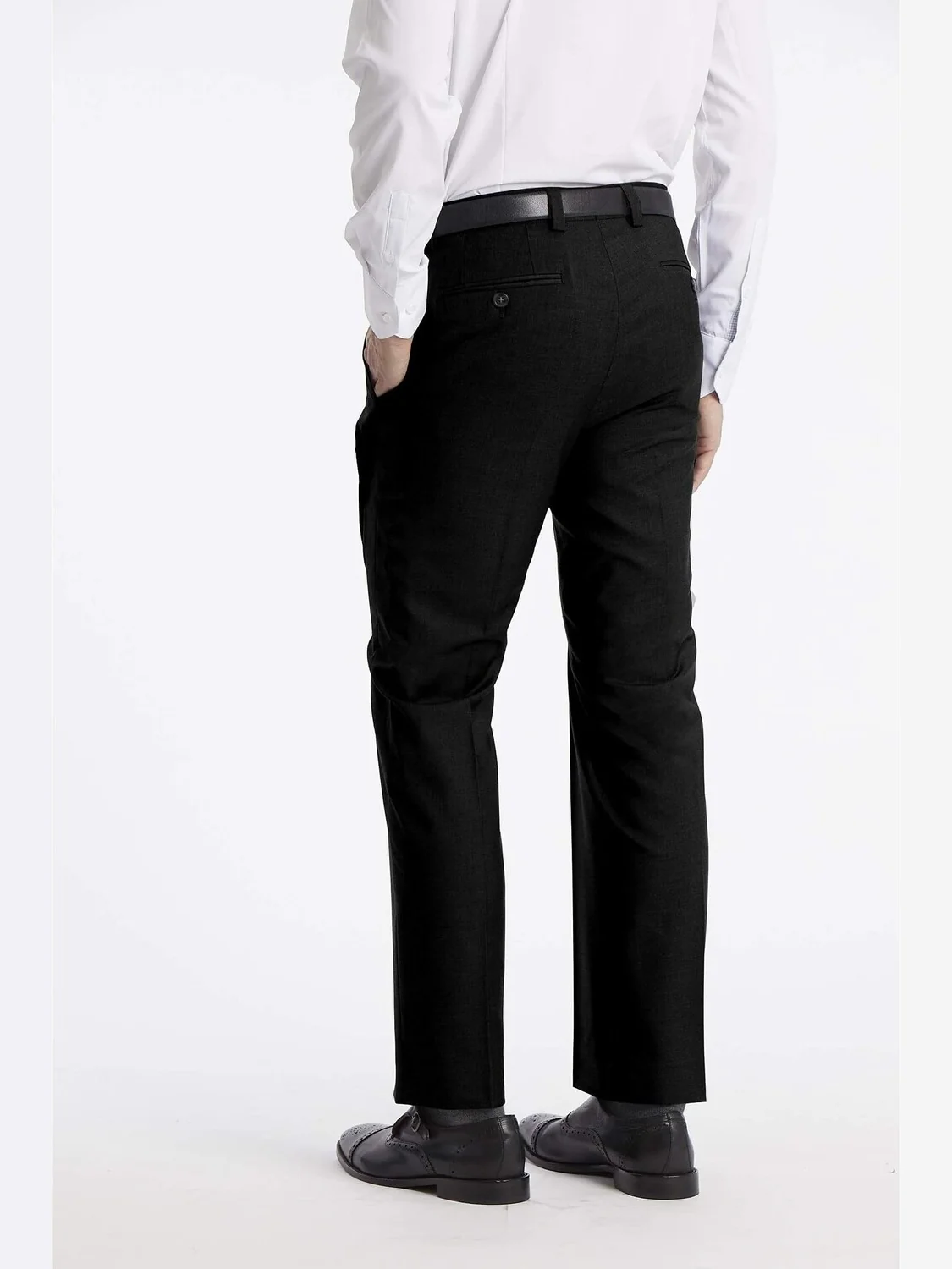 Мужские классические брюки современного кроя Calvin Klein — 4