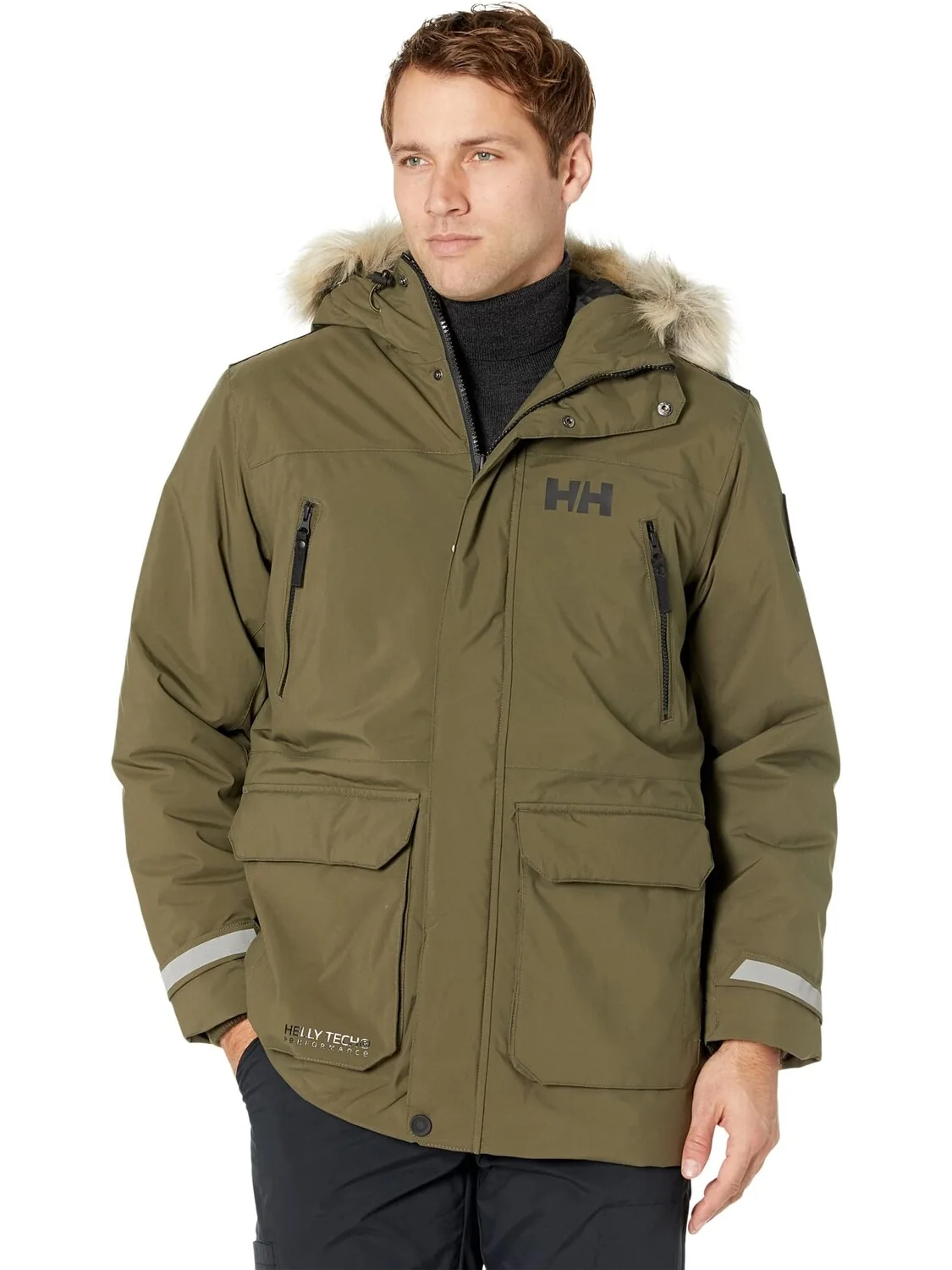 Парка Reine Parka Helly Hansen — изображение 1 из 5, зеленый