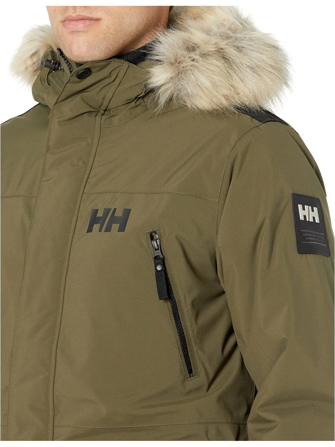 Парка Reine Parka Helly Hansen — изображение 3 из 5, зеленый
