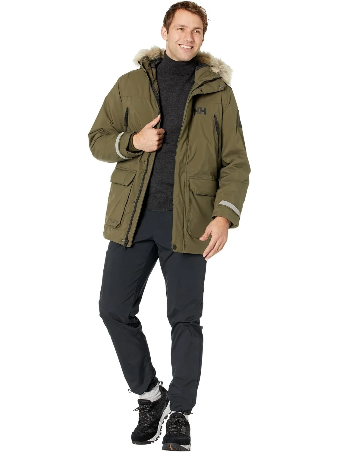 Парка Reine Parka Helly Hansen — изображение 5 из 5, зеленый