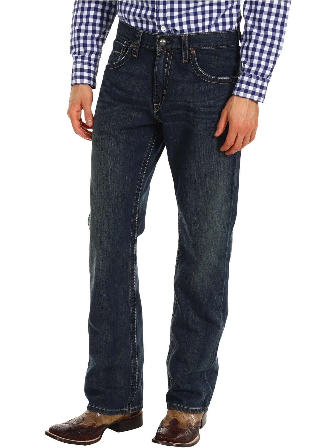 Джинсы M5 Arrowhead Low Rise Straight Leg Jean Ariat, цвет Deadrun — изображение 1 из 5