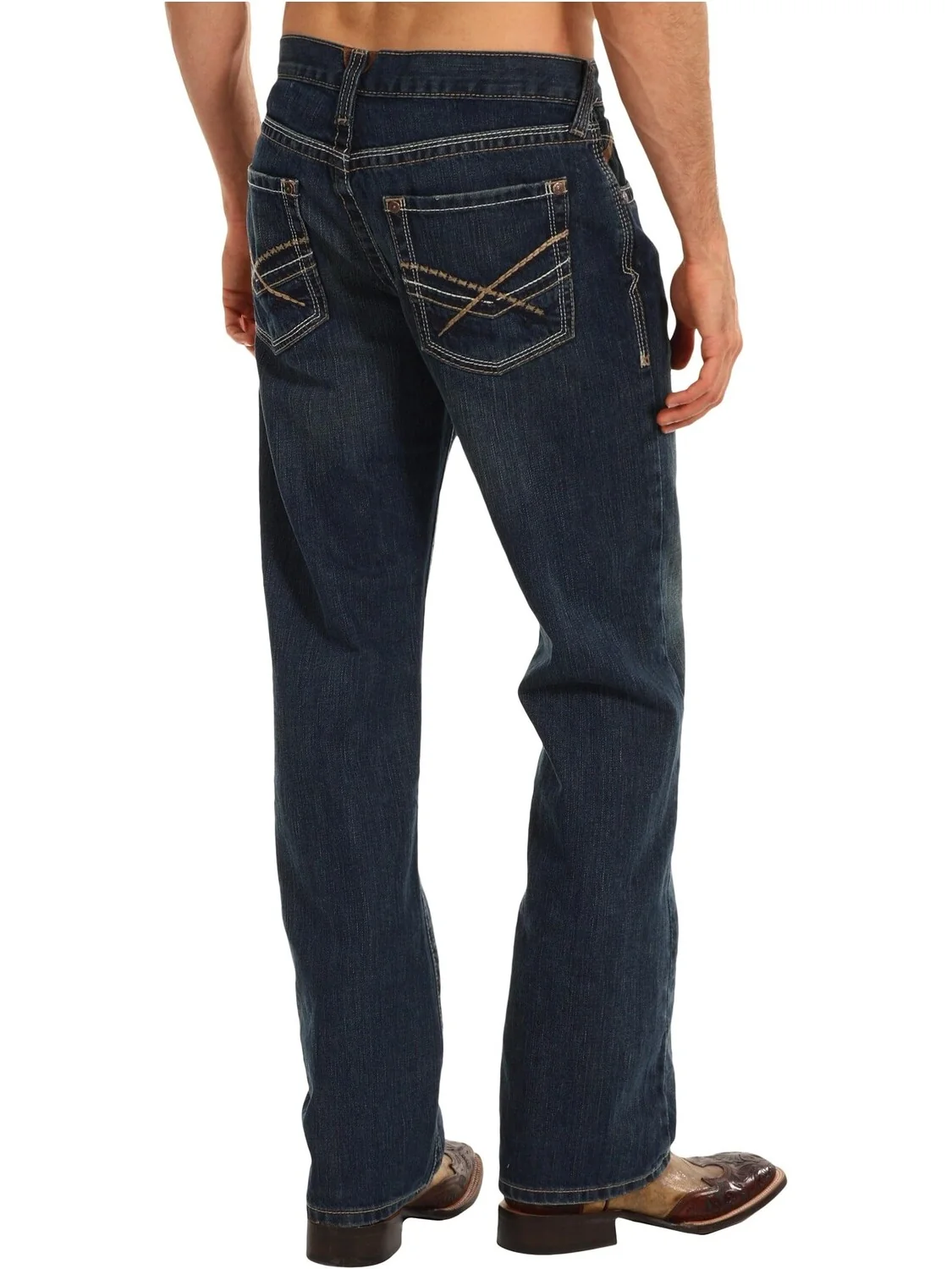 Джинсы M5 Arrowhead Low Rise Straight Leg Jean Ariat, цвет Deadrun — изображение 5 из 5