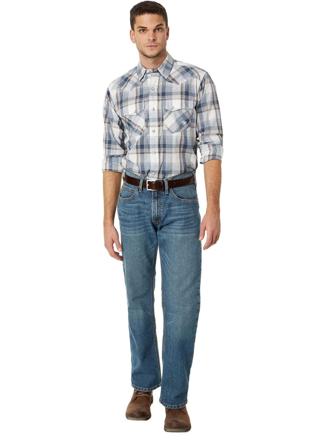 Джинсы M5 Straight Hansen Straight Jeans Ariat, цвет Tulsa — изображение 4 из 4