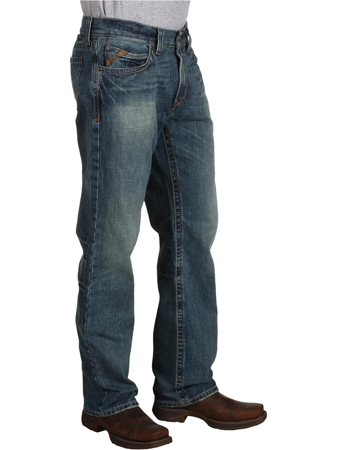 Джинсы M4 Low Rise Boot Cut in Scoundrel Ariat, цвет Scoundrel — изображение 4 из 6