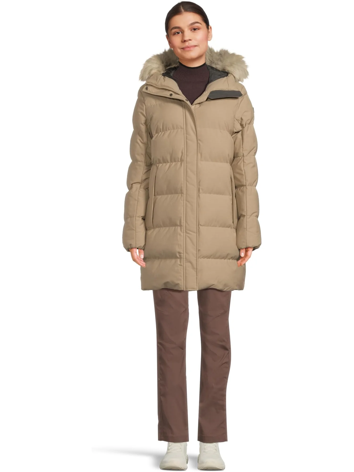 Женская парка Blossom Puffy Helly Hansen — изображение 1 из 4, бежевый