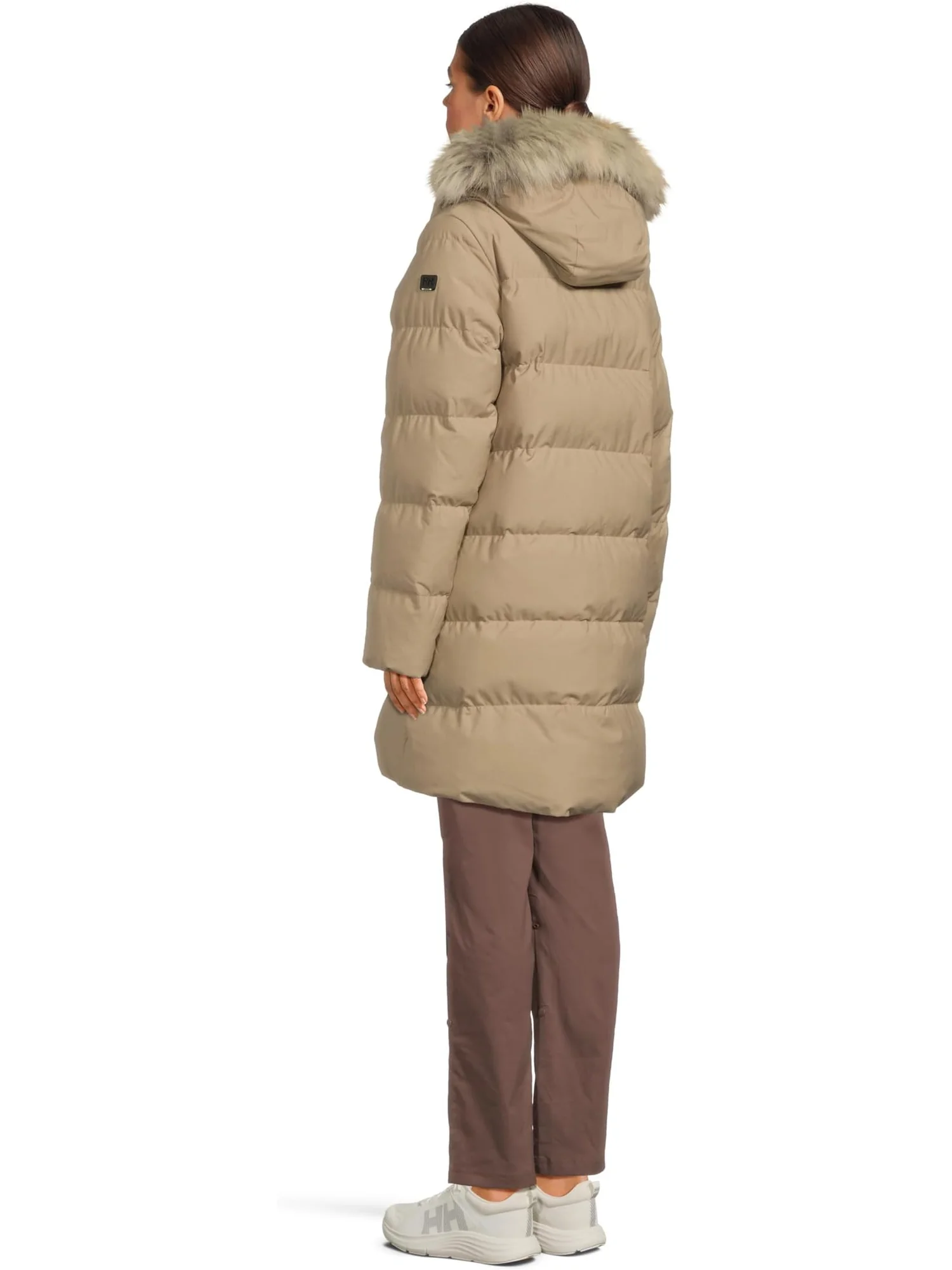 Женская парка Blossom Puffy Helly Hansen — изображение 3 из 4, бежевый