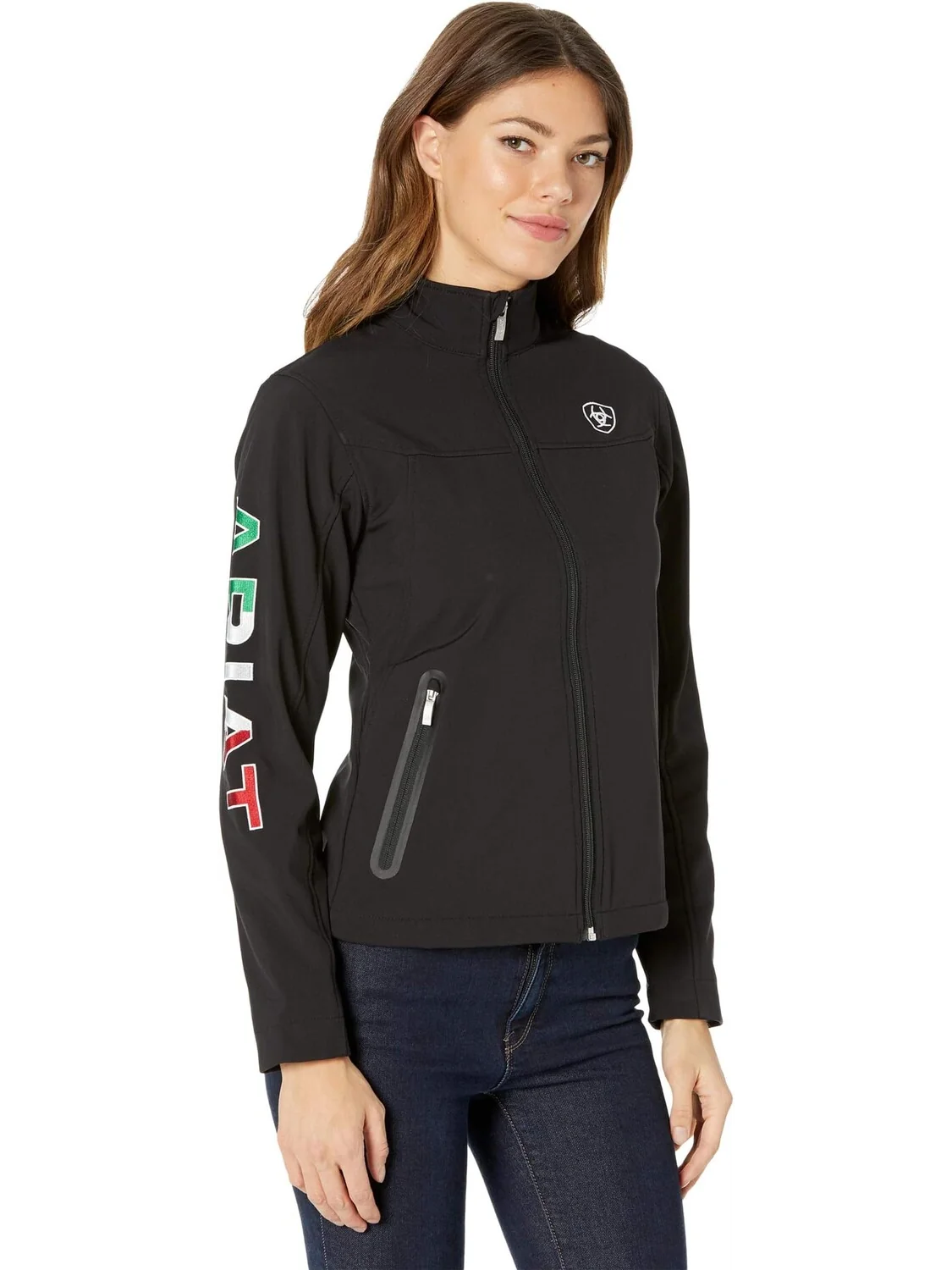 Куртка Classic Team Softshell Mexico Jacket Ariat — изображение 1 из 4, черный