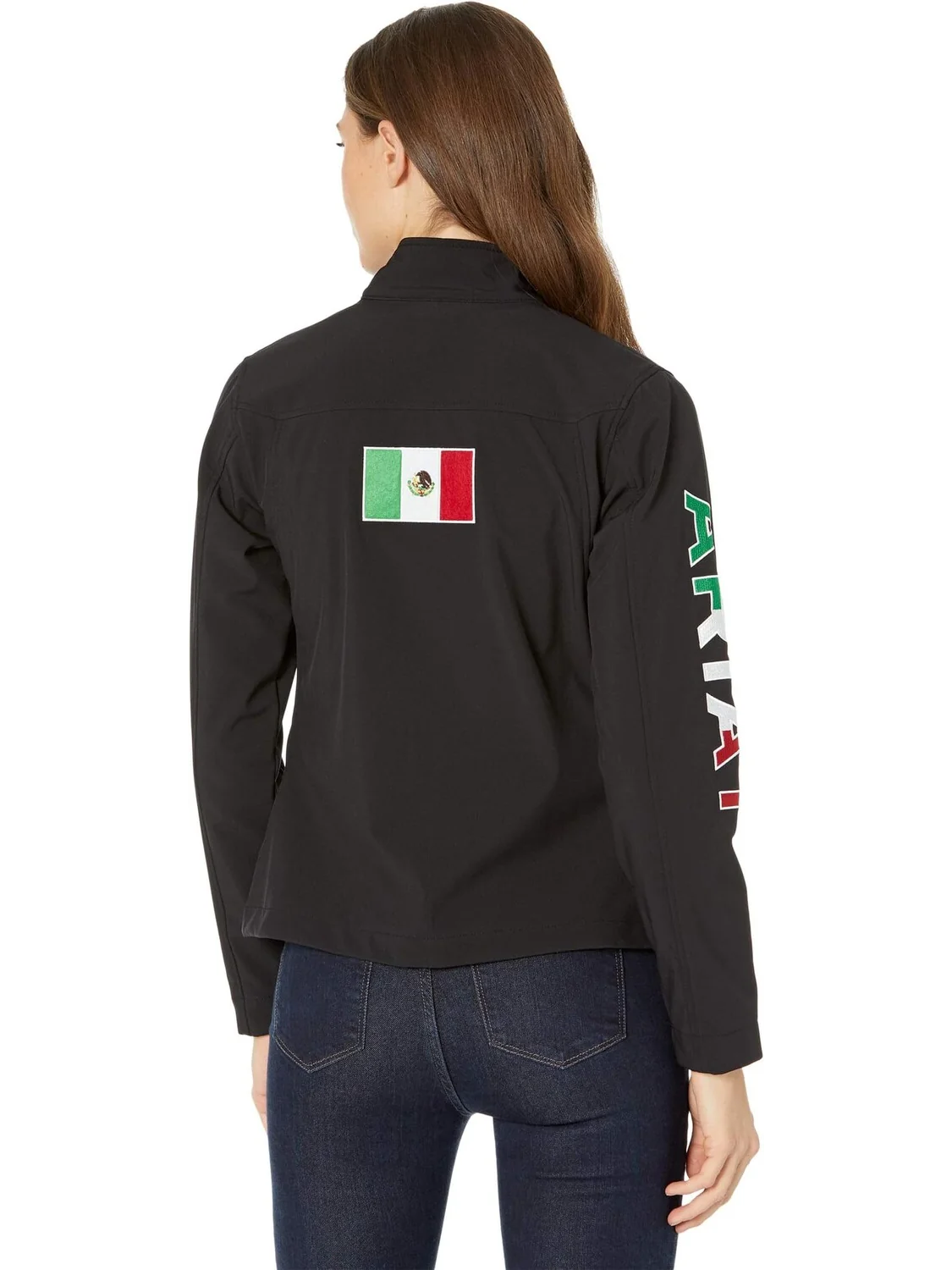 Куртка Classic Team Softshell Mexico Jacket Ariat — изображение 2 из 4, черный