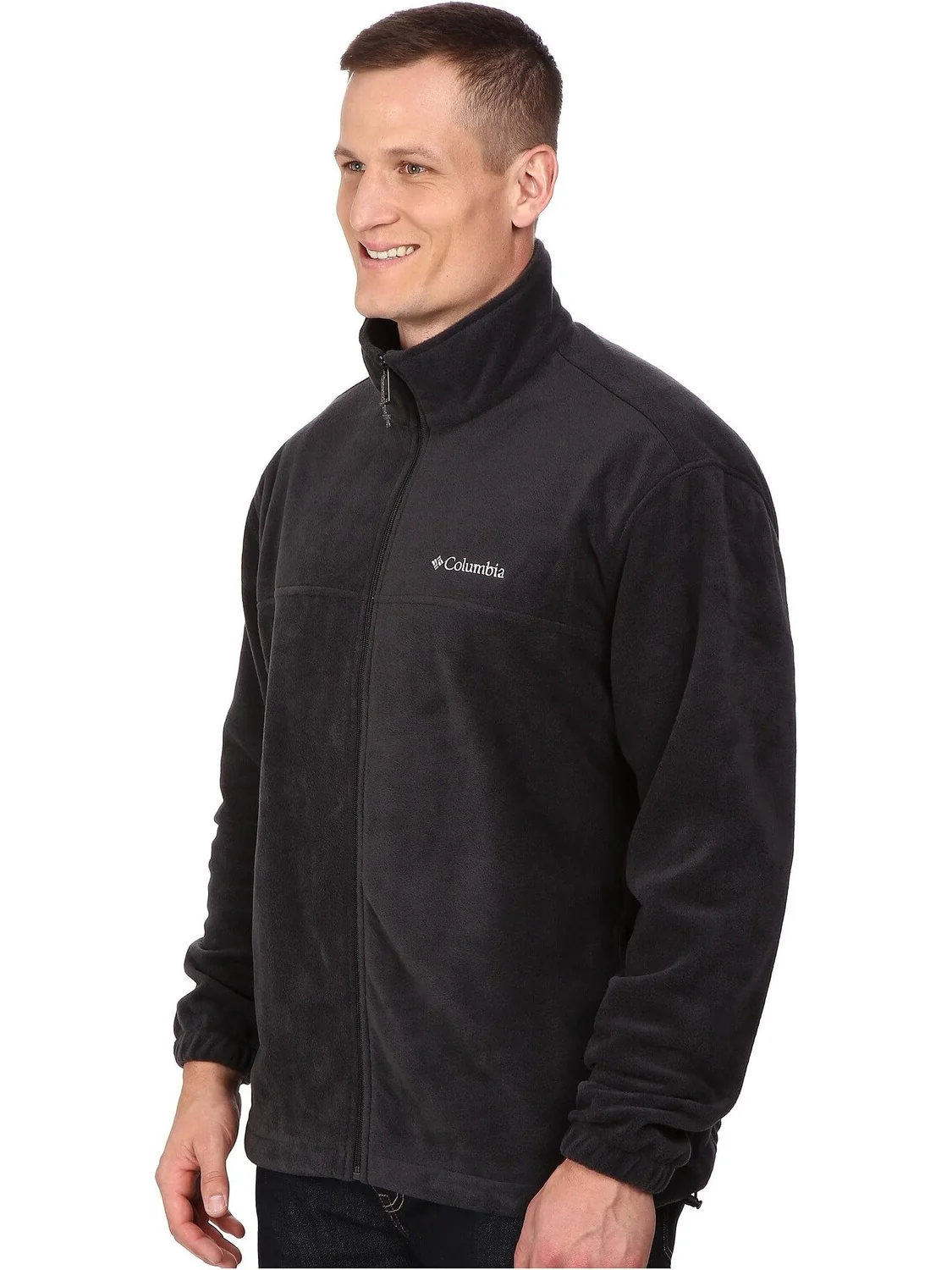 Куртка Big & Tall Steens Mountain Full Zip 2.0 Jacket Columbia — изображение 2 из 6, черный
