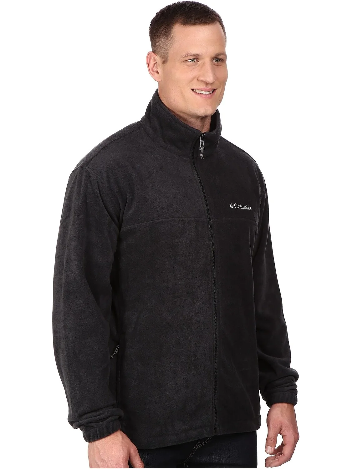 Куртка Big & Tall Steens Mountain Full Zip 2.0 Jacket Columbia — изображение 4 из 6, черный