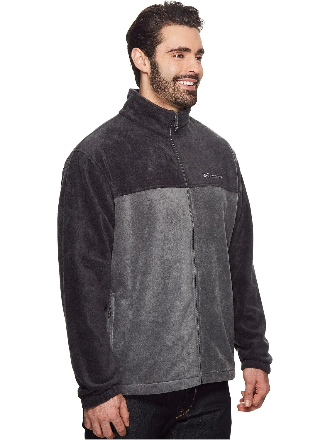 Куртка Big & Tall Steens Mountain Full Zip 2.0 Jacket Columbia — изображение 4 из 5, черный
