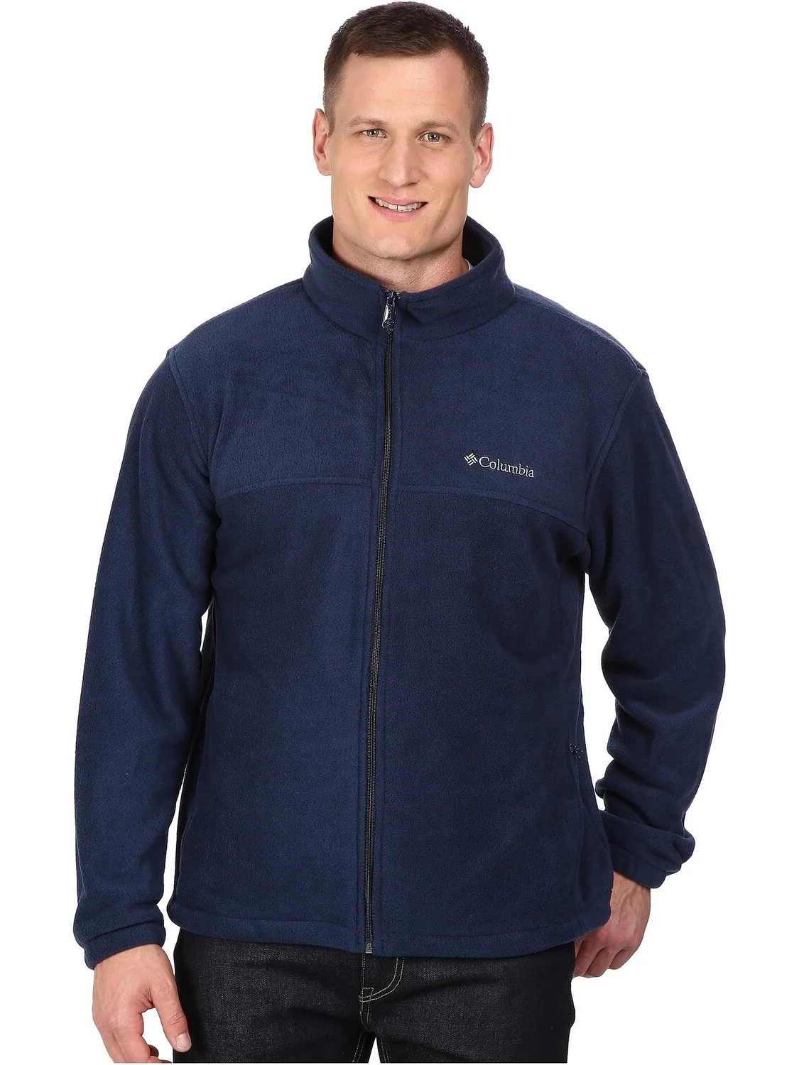 Куртка Big & Tall Steens Mountain Full Zip 2.0 Jacket Columbia — изображение 1 из 6, темно-синий
