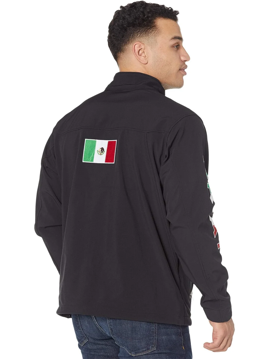 Куртка New Team Softshell Mexico Jacket Ariat — изображение 2 из 4, черный