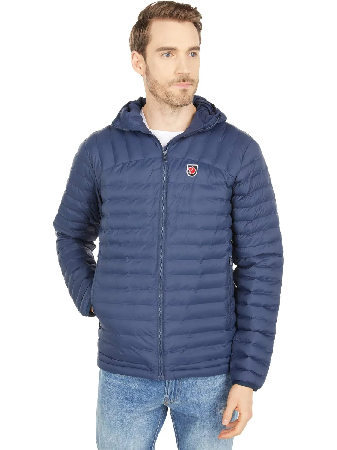 Куртка Expedition Latt Hoodie Fjällräven — изображение 1 из 5, темно-синий