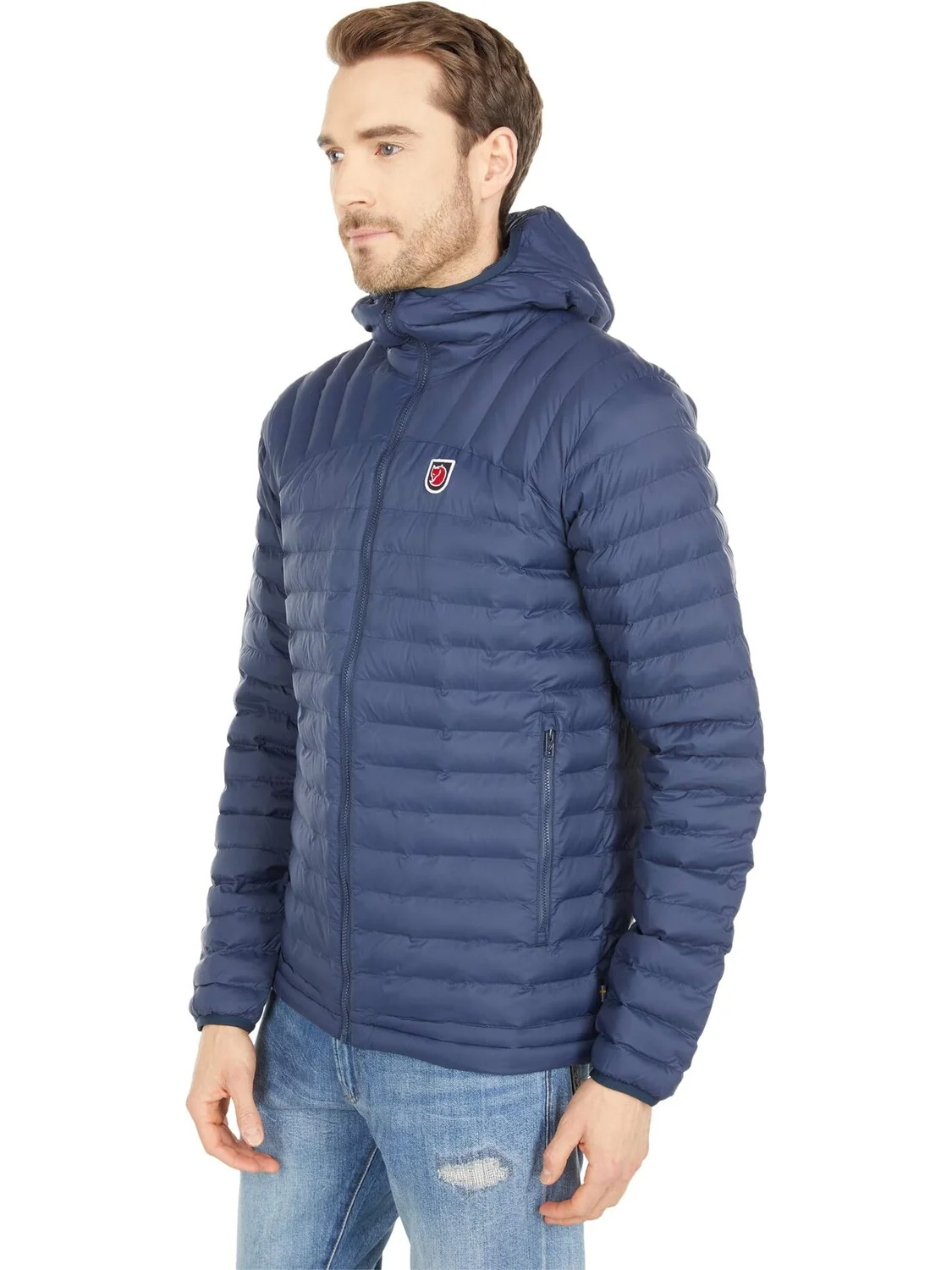 Куртка Expedition Latt Hoodie Fjällräven — изображение 2 из 5, темно-синий
