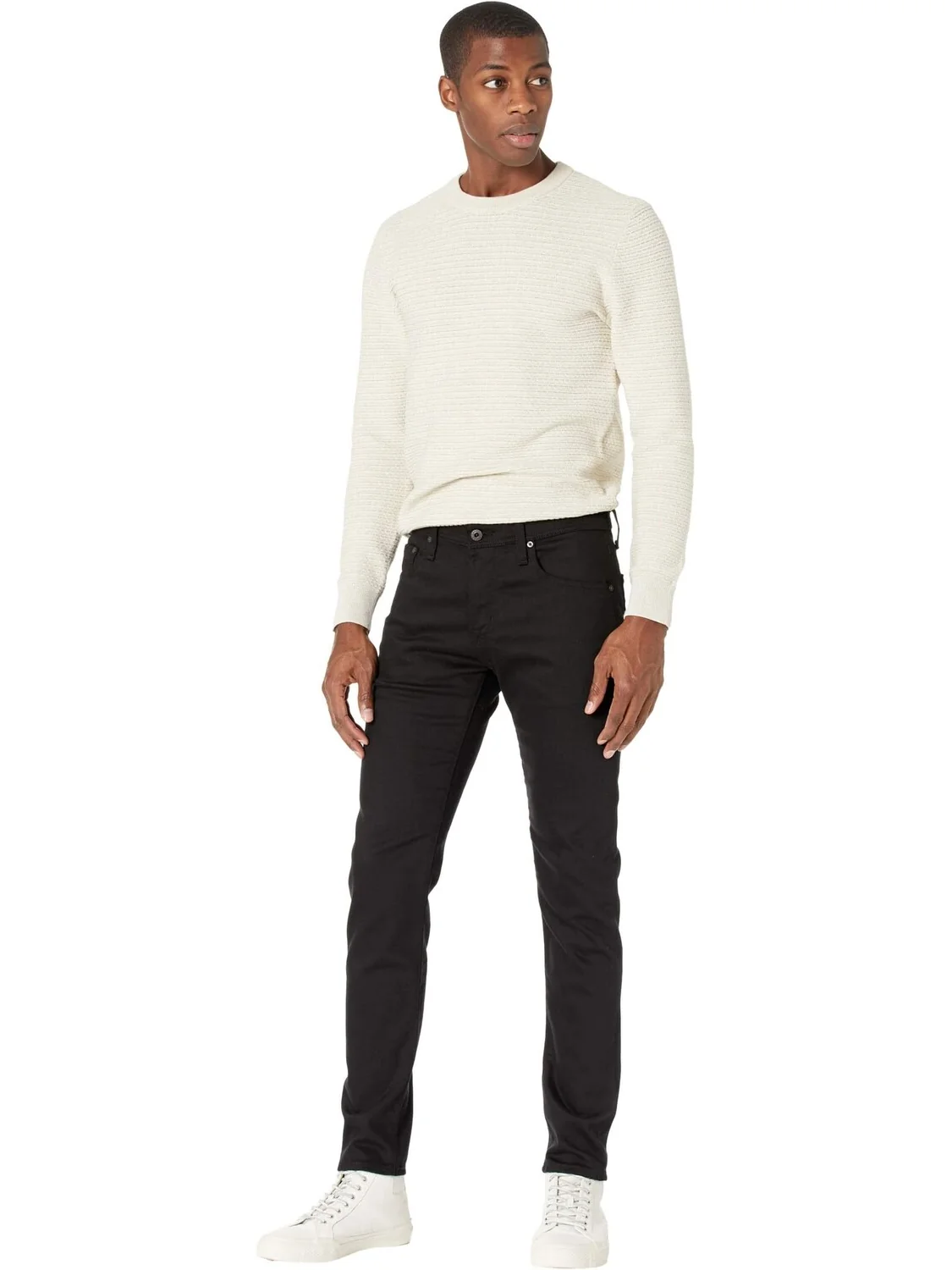 Джинсы Dylan Skinny Leg Jeans in Fathom AG Jeans — изображение 4 из 4, серый