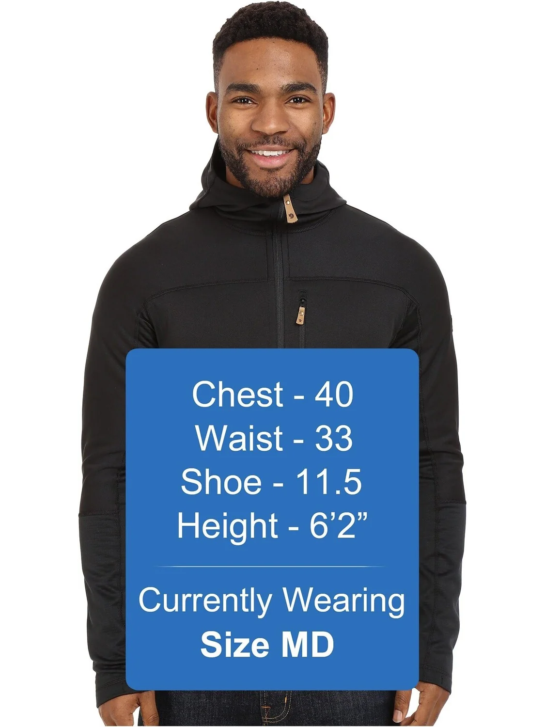 Куртка Abisko Trail Fleece Fjällräven — изображение 5 из 5, черный