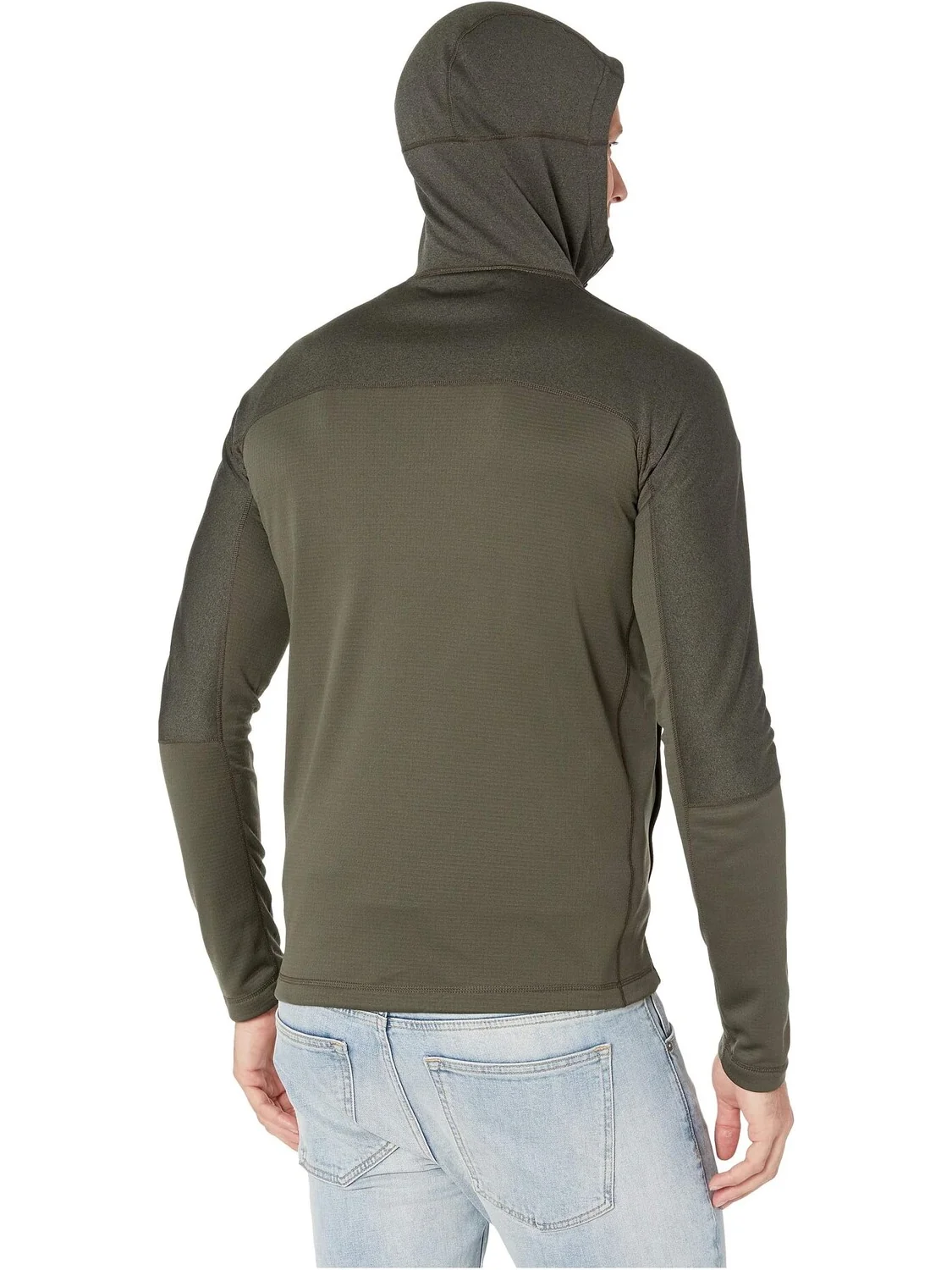 Куртка Abisko Trail Fleece Fjällräven — изображение 3 из 5, зеленый