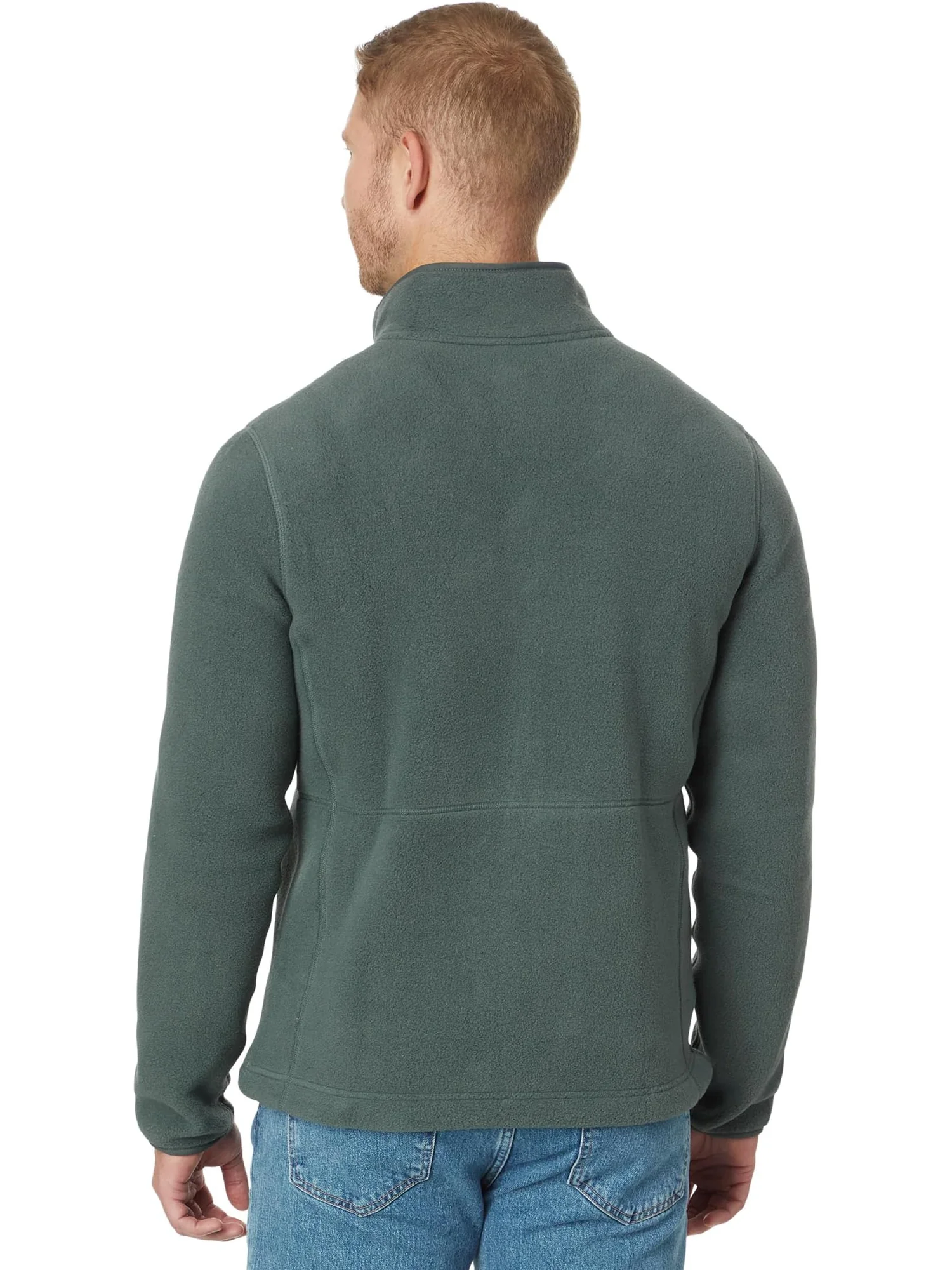 Мужская флисовая куртка Mountain Classic L.L.Bean — изображение 2 из 4, зеленый