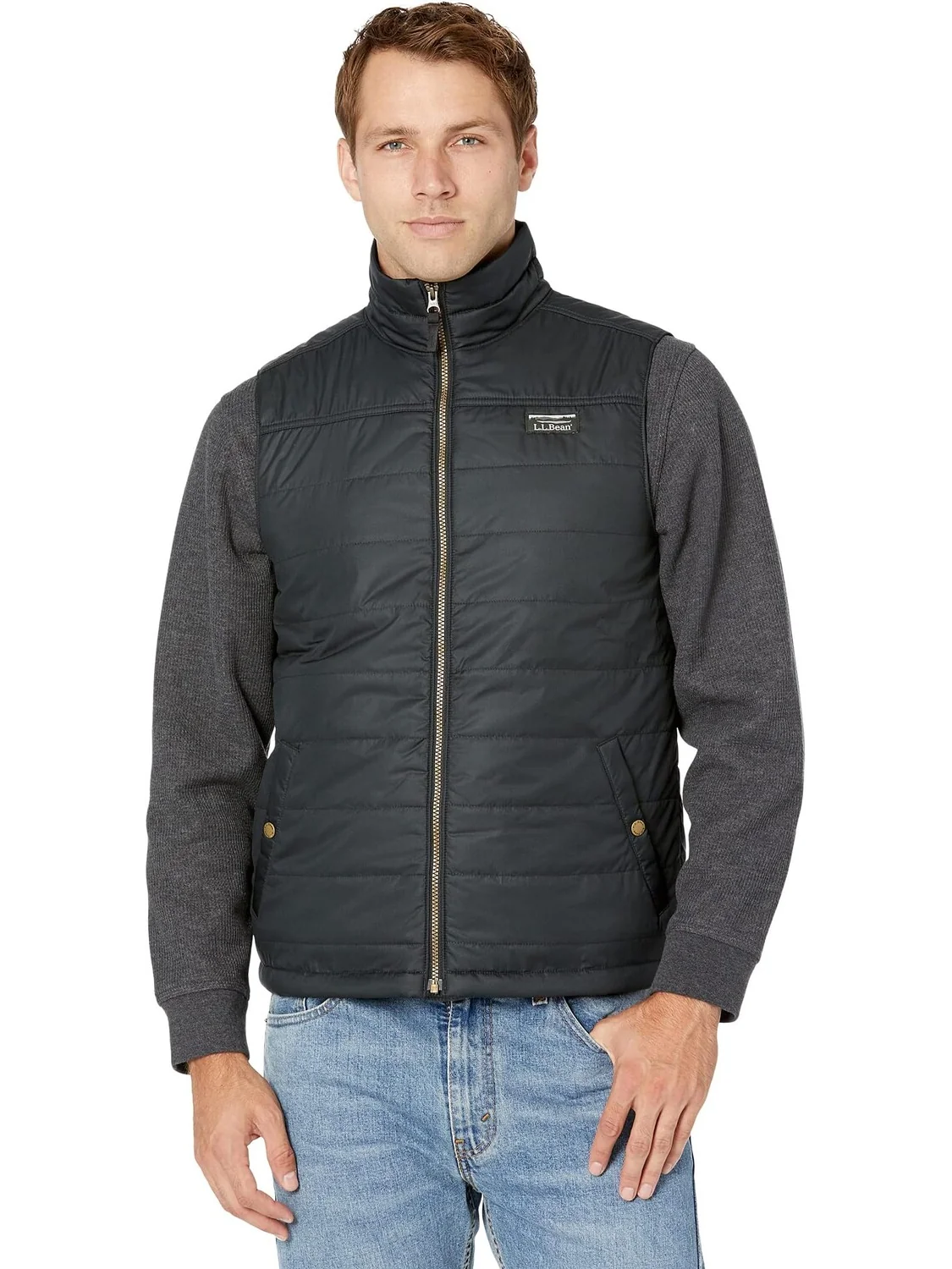 Жилет Mountain Classic Puffer Vest L.L.Bean — изображение 1 из 4, черный