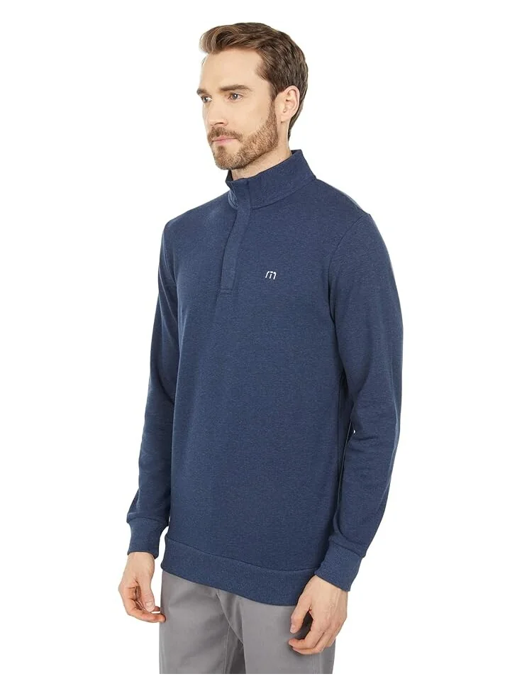 Куртка TravisMathew Cloud 1/4 Zip 2.0 — изображение 2 из 3, синий