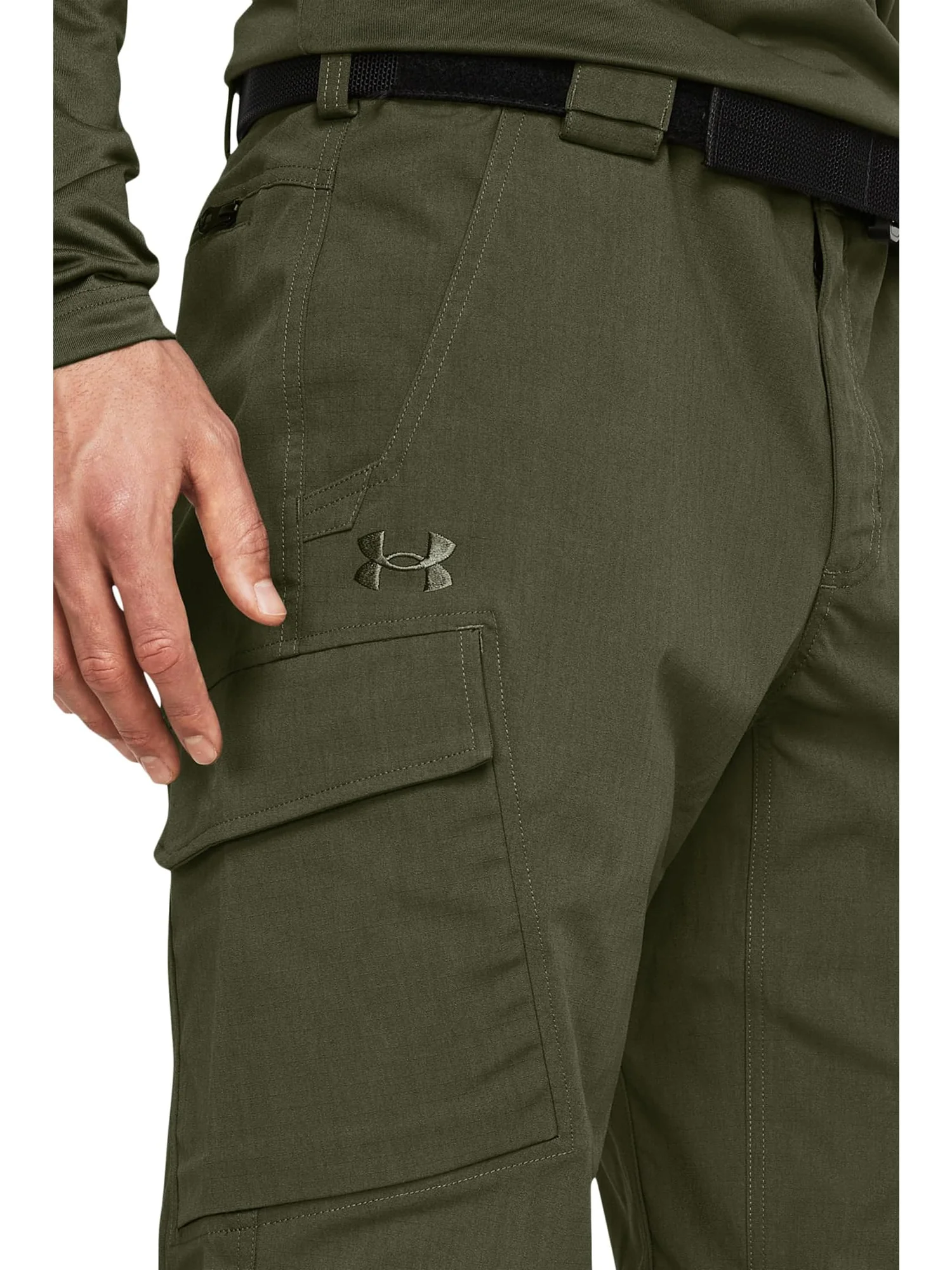 Брюки Under Armour Enduro Elite Cargo Pants — изображение 3 из 4, зеленый/зеленый