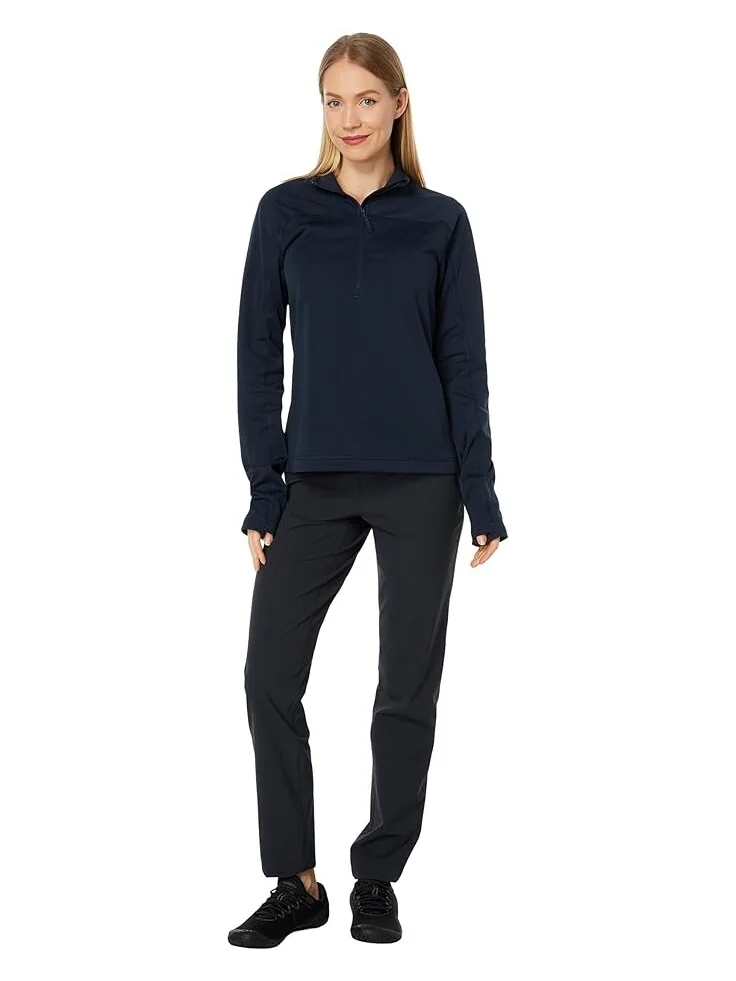 Куртка Fjällräven Abisko Lite Fleece 1/2 Zip — изображение 4 из 4, темный темно-синий